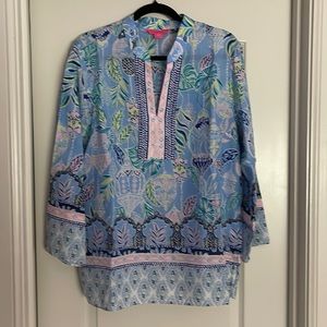 Lilly Pulitzer long sleeve tunic size XL